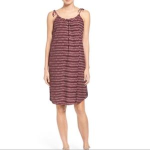 MADEWELL Tie Strap Ikat Cotton Shift Dress
